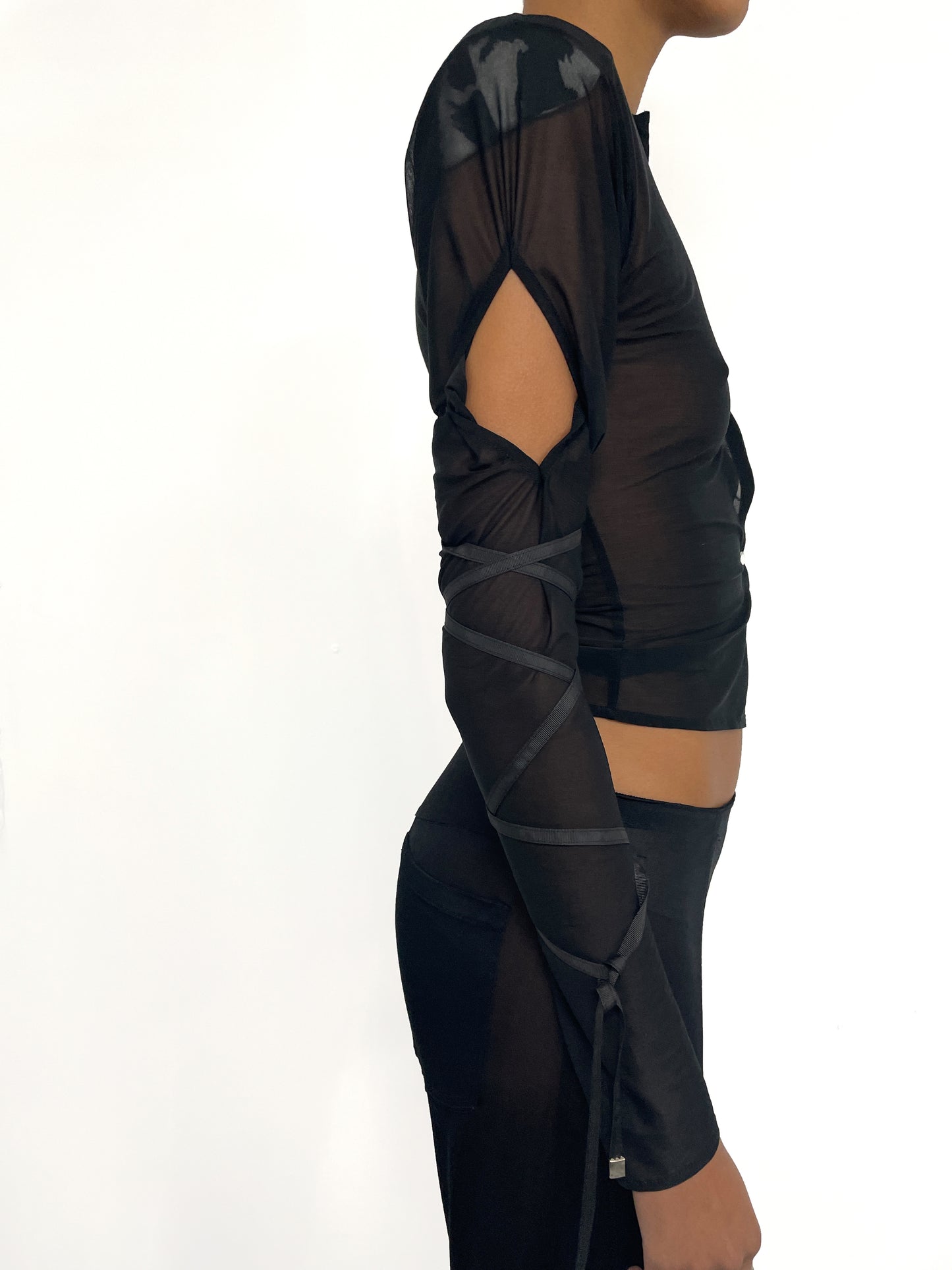 SHEER PEARL CARDIGAN