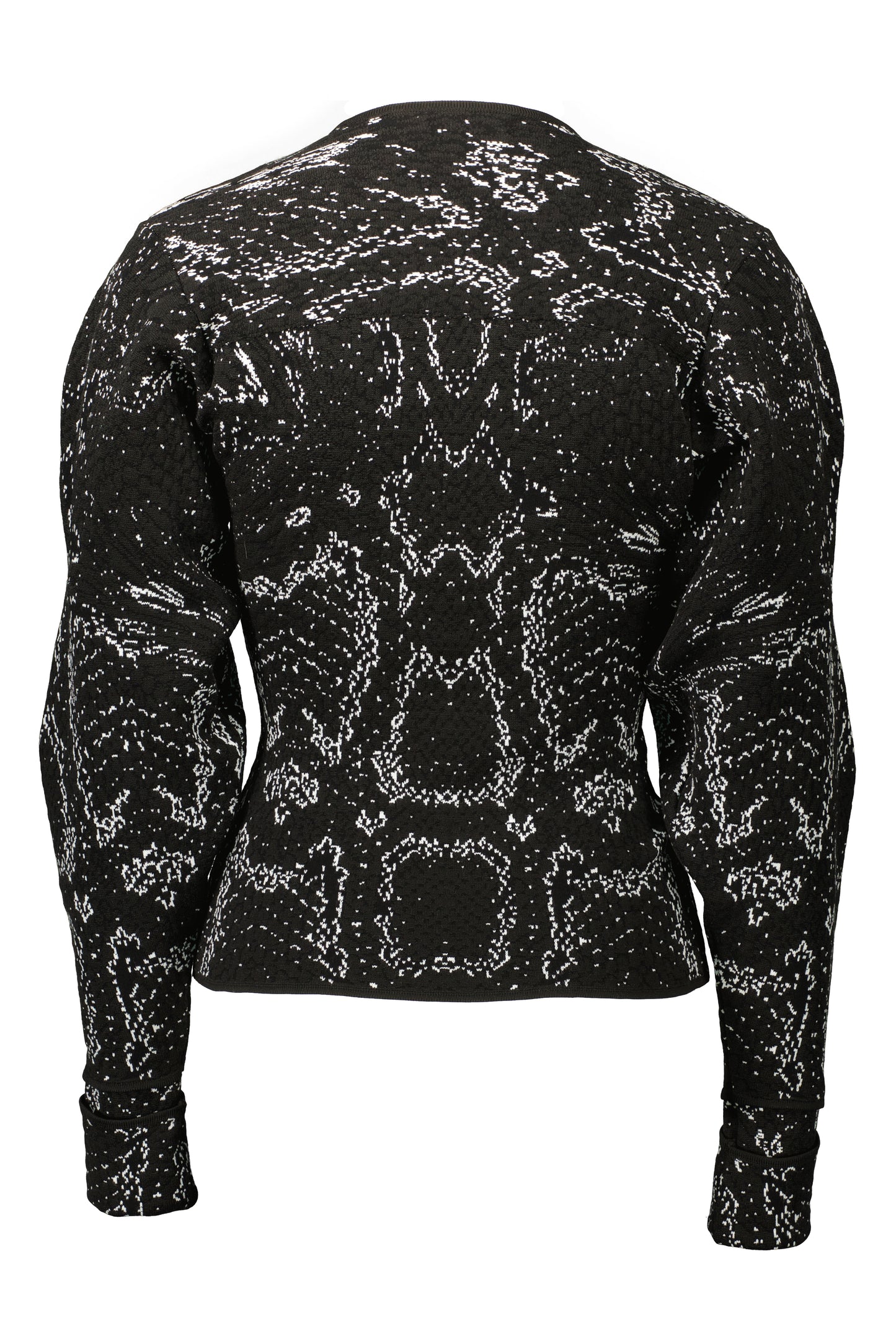 BLACK SNAKE CARDIGAN