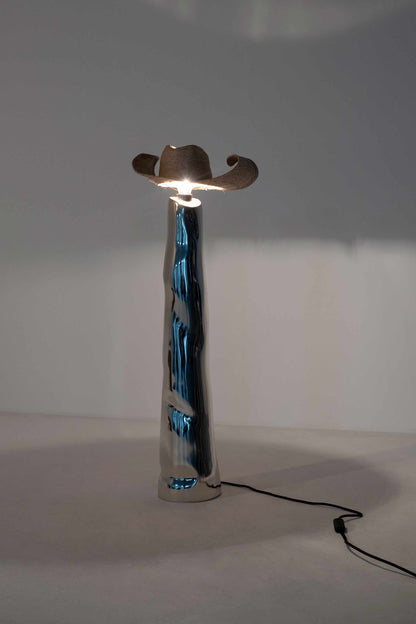 CHROME SOMBRA FLOOR LAMP