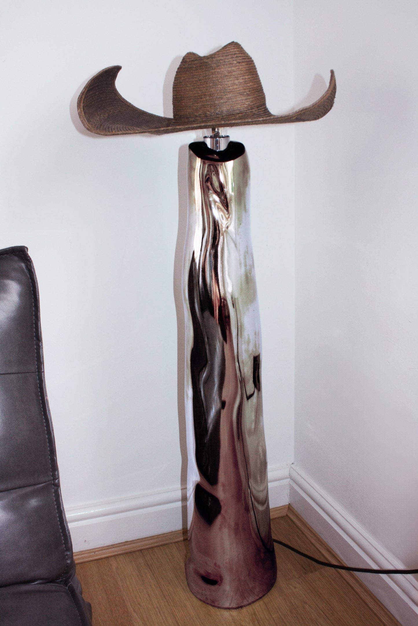 CHROME SOMBRA FLOOR LAMP